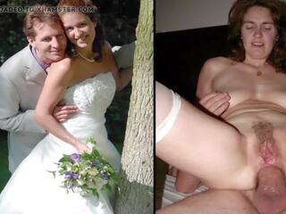 Hairy Dressed and Undressed Brides, Free x rated video ef | xHamster