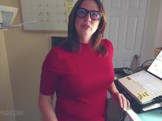 A sexy nubile MILF gets a Visit to Her Office from a suitor in it but He Finds that His Coworker is a Nymphomanic Nora 2