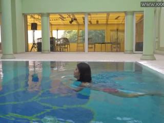 Girl Dee Czech Teen captivating Underwater, Free xxx film clip 50
