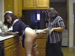 Perfected Couple Spank Maid, Free Granny xxx clip 0a