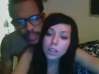 Interracial Couple opens Webcam sex movie