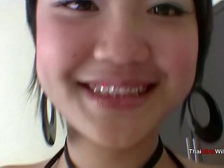 Baby faced Thai teen is easy pussy for the experienced x rated video tourist